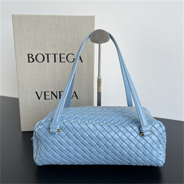 bottega veneta let's go intreccio leather shoulder bag #796258